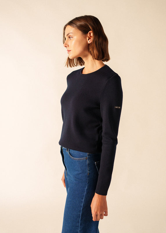 saint james Molène fine jumper NAVY