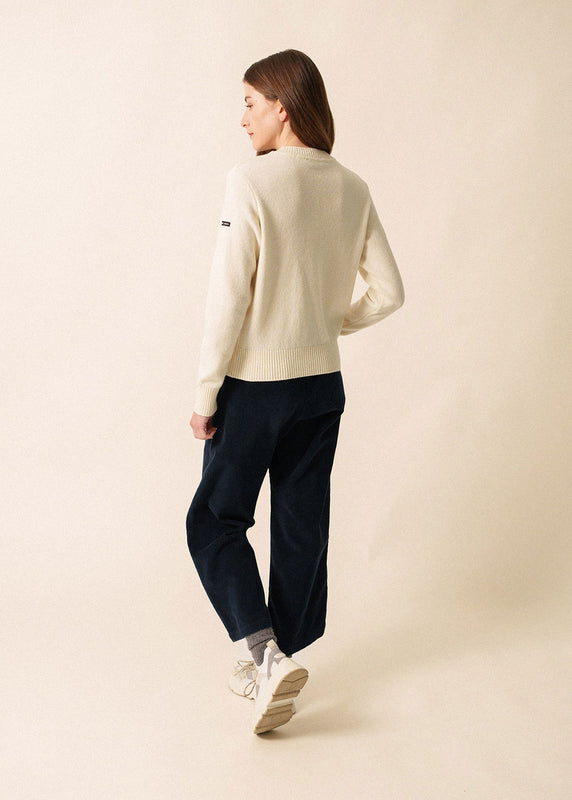 Saint James Monclar Anchor Jumper ECUME