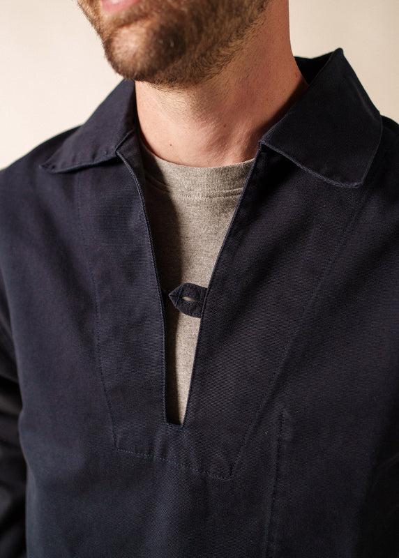 Saint James Nemo Authentic Sailor Smock MARINE