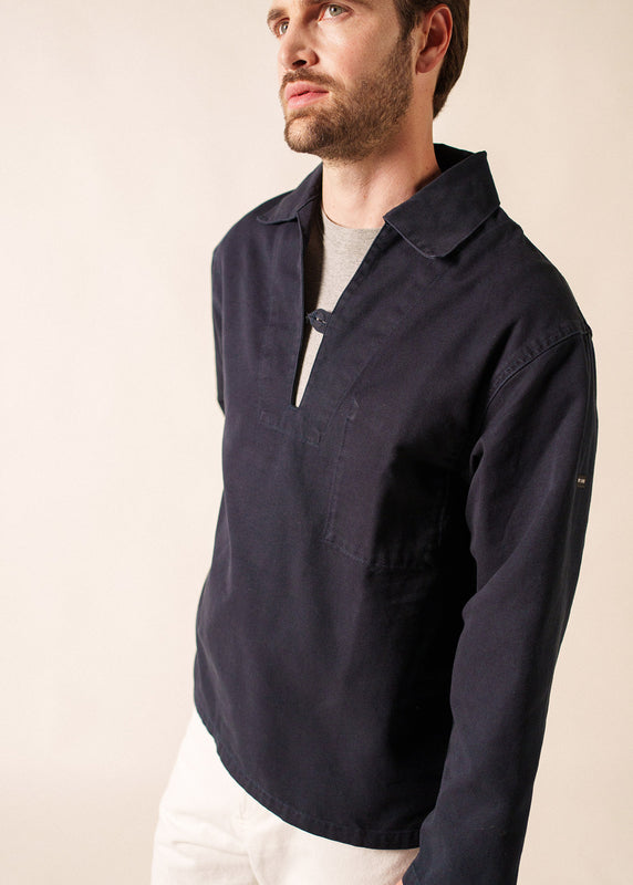 saint james Nemo authentic sailor smock MARINE