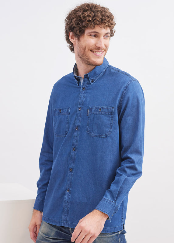 saint james New Lambert shirt DENIM