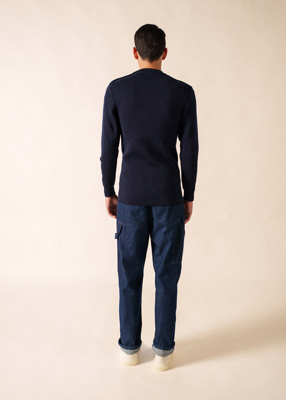 Saint James Officier Sailor Jumper MARINE