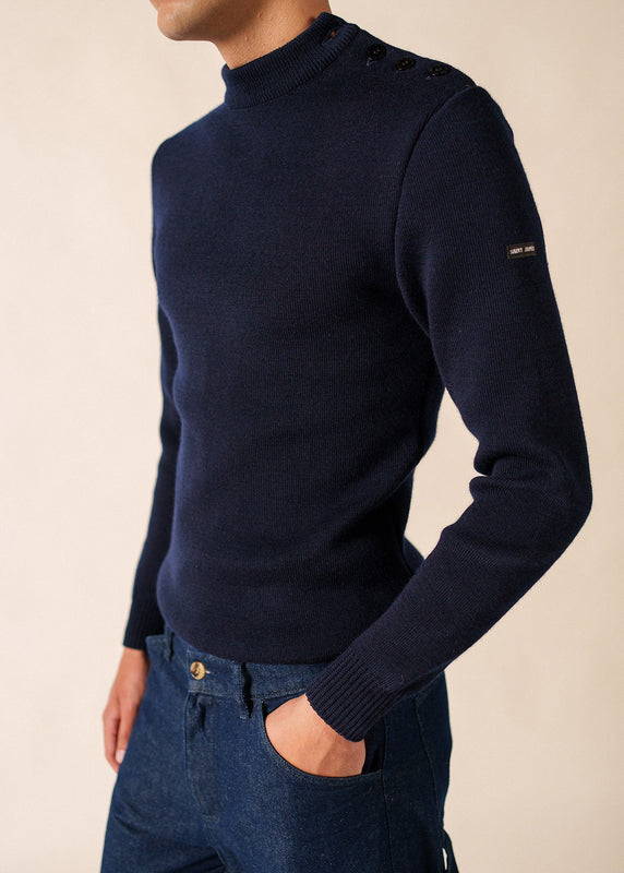 Saint James Officier Sailor Jumper MARINE