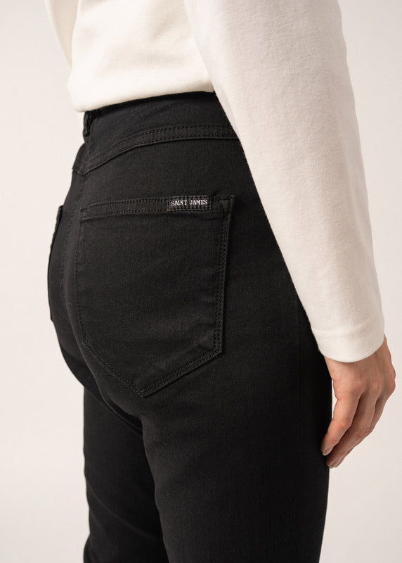 Saint James Olivia Cotton Jegging NOIR