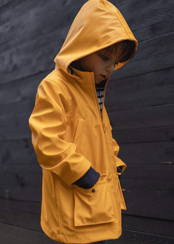 saint james Pacifique parka for kids JAUNE