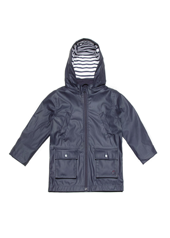saint james Pacifique parka for kids MARINE