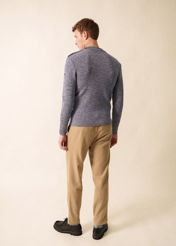 Saint James Paris Plain Sailor Jumper JEAN/ECRU