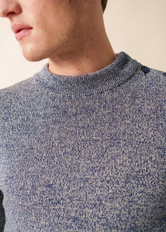 Saint James Paris Plain Sailor Jumper JEAN/ECRU