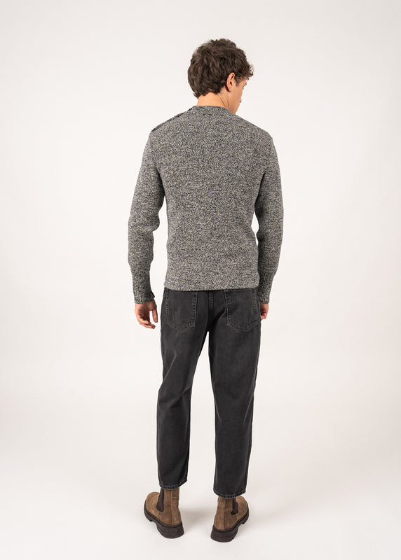 Saint James Paris Plain Sailor Jumper NAVY/ECRU