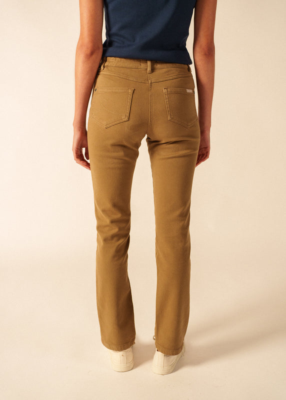 Saint James Patricia Straight Pants BEIGE FONCE