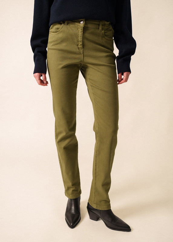 saint james Patricia straight pants FOUGERE