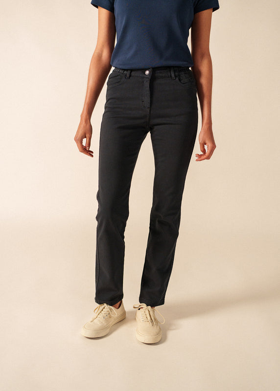 saint james Patricia straight pants NAVY