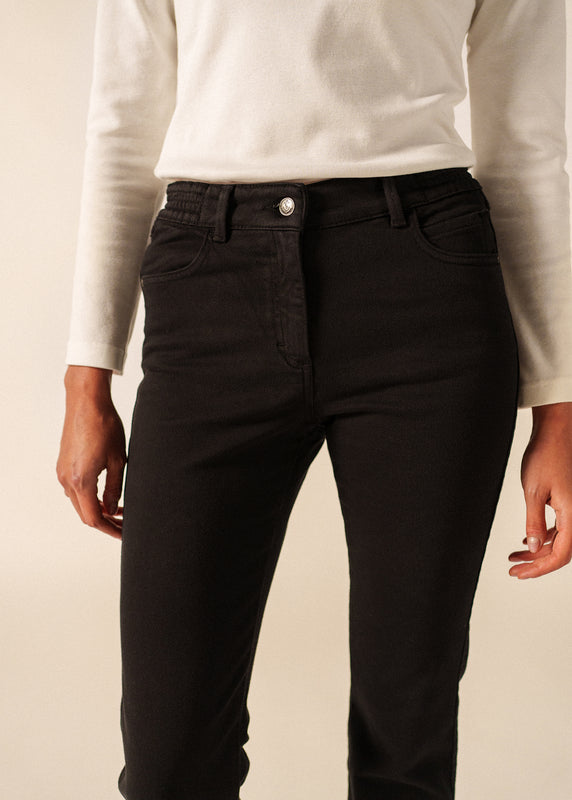 Saint James Patricia Straight Pants NOIR