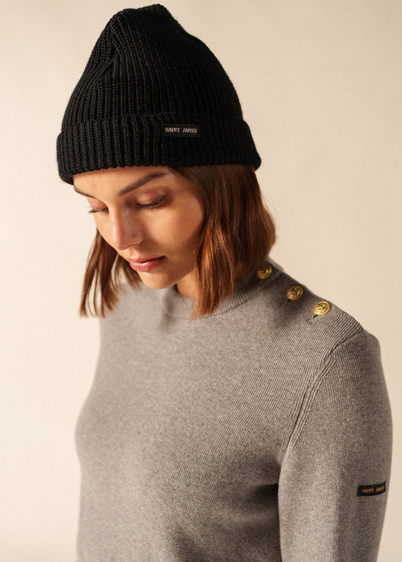 Saint James Perle Hat NOIR