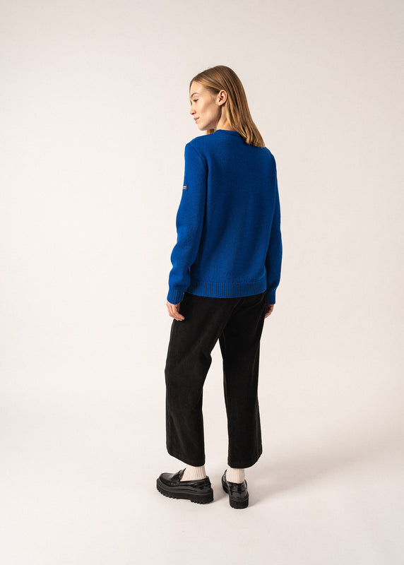 Saint James Phare Wool Jumper With Brooch GITANE