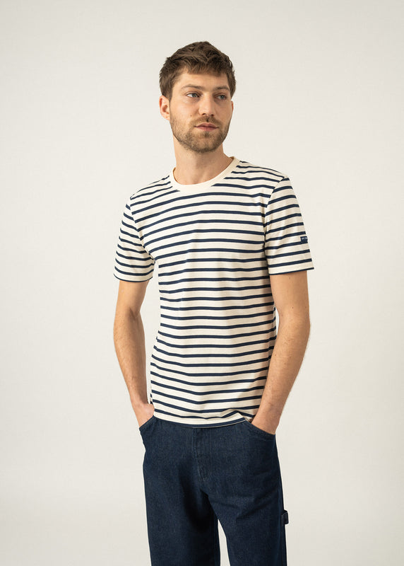 saint james Plouider striped t-shirt ECRU/MARINE