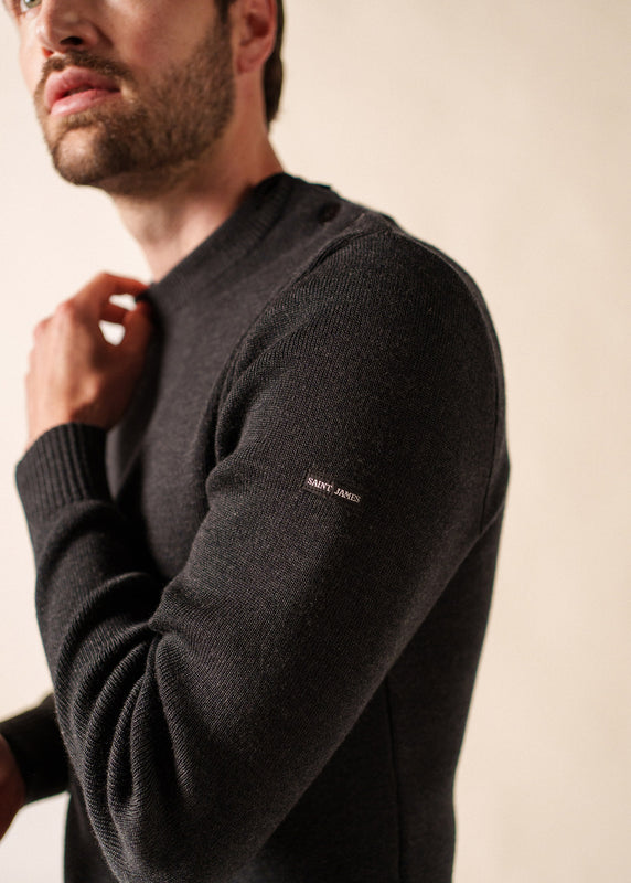 Saint James Rochefort Sailor Jumper ANTHRACITE