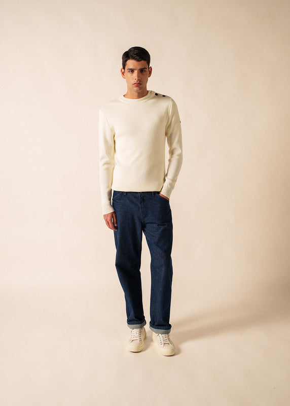 Saint James Rochefort Sailor Jumper ECUME
