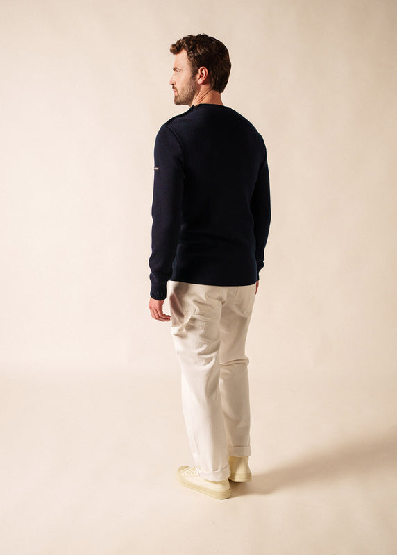 Saint James Rochefort Sailor Jumper NAVY