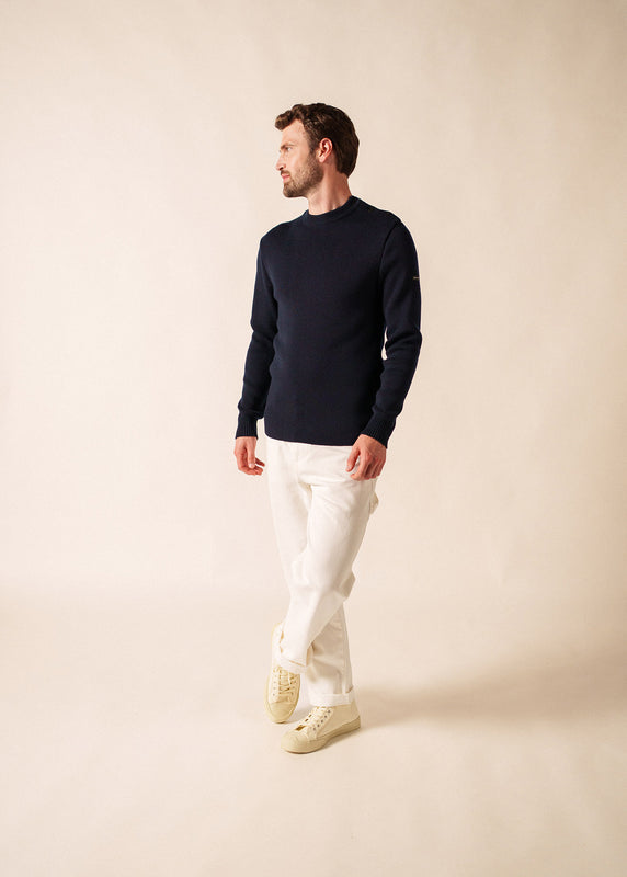 Saint James Rochefort Sailor Jumper NAVY