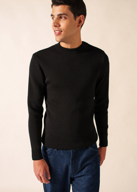 saint james Rochefort sailor jumper NOIR