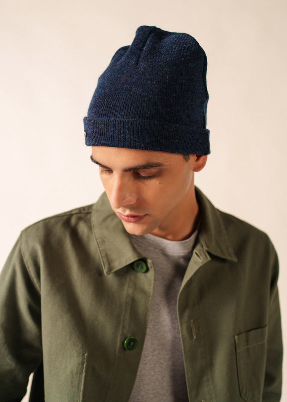 Saint James Sailor Hat BLEU CHINE