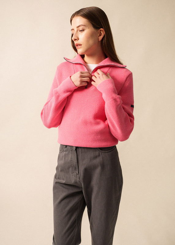 Saint James Sallanches Trucker Jumper HOLLYWOOD