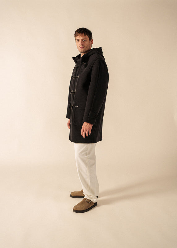 Saint James Saturne Classic Duffle-coat ANTHRACITE