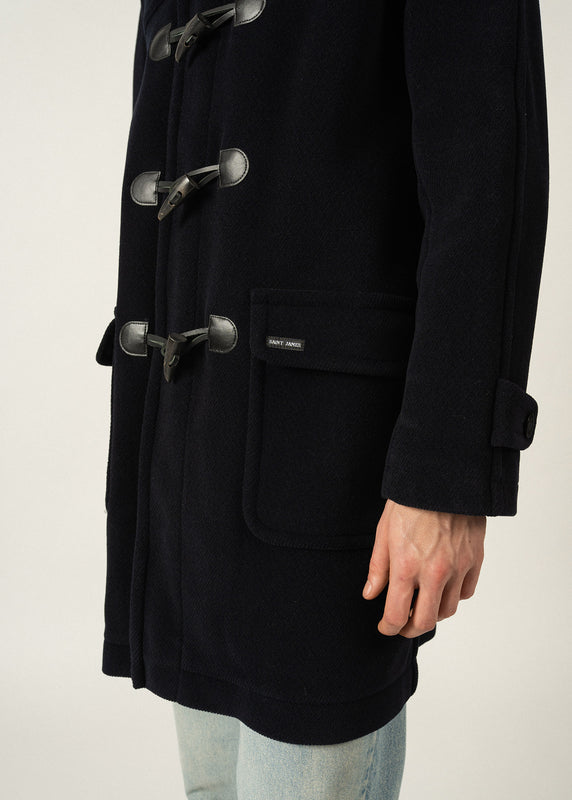 Saint James Saturne Classic Duffle-coat NAVY