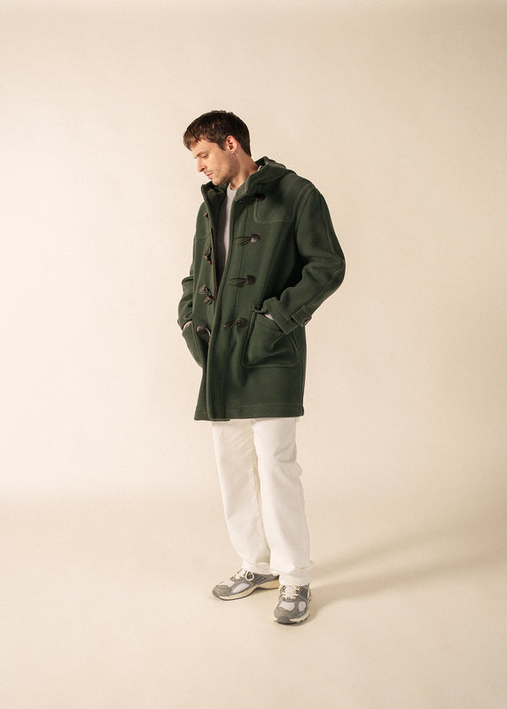 Saint James Saturne Classic Duffle-coat VEGETAL