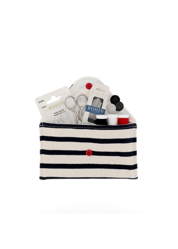 saint james Sewing Kit ECRU/MARINE