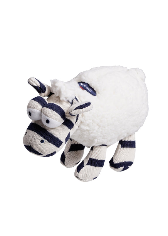 saint james Sheep soft toy ECRU/MARINE