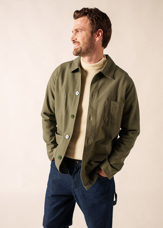 saint james Sirocco fisherman's jacket ALGUE