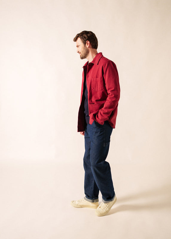 Saint James Sirocco Fisherman's Jacket BRIQUE