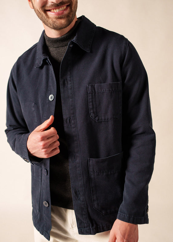 saint james Sirocco fisherman's jacket MARINE