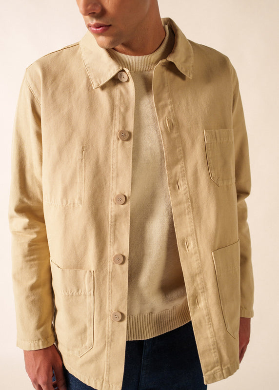 Saint James Sirocco Fisherman's Jacket SABLE