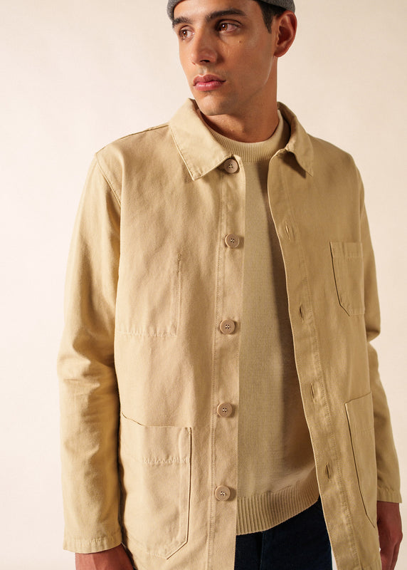 saint james Sirocco fisherman's jacket SABLE