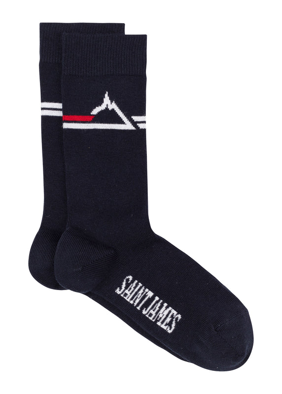saint james Socks with 'SAINT JAMES' logo NAVY