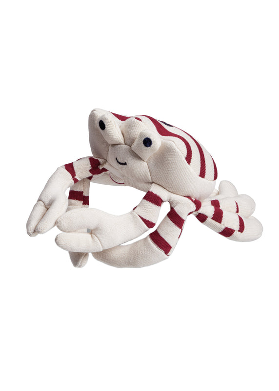 saint james Spider crab soft toy ECRU/PERSAN