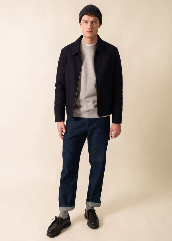 Saint James St Adrien Jacket NAVY