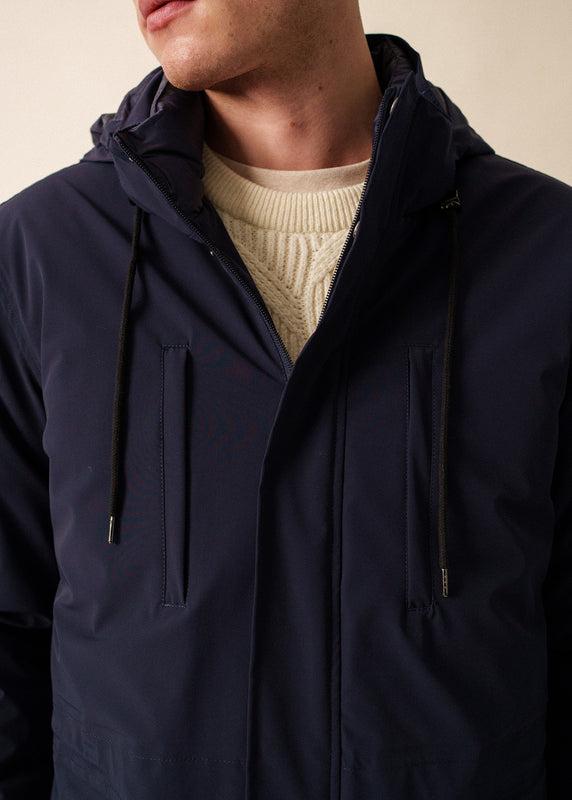 Saint James St Antoine Long Coat AMIRAL