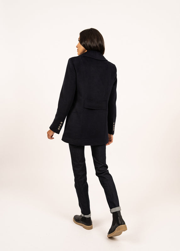 Saint James St Briac Peacoat NAVY