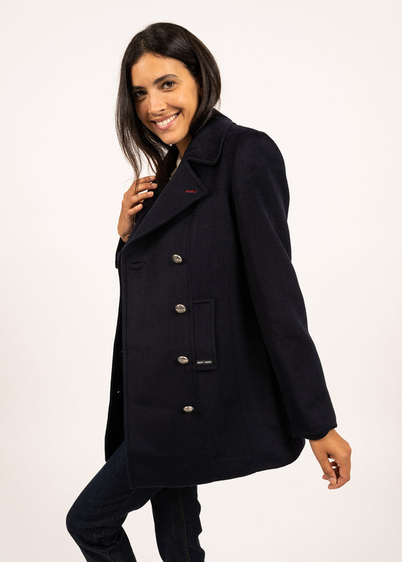 Saint James St Briac Peacoat NAVY