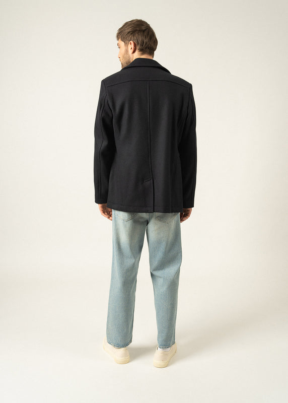 Saint James St Hilaire Peacoat NAVY