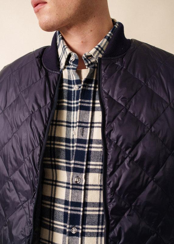 Saint James St. Pierre Sleeveless Jacket AMIRAL