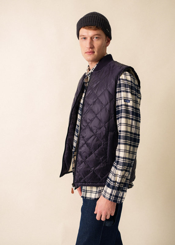 saint james St. Pierre sleeveless jacket AMIRAL