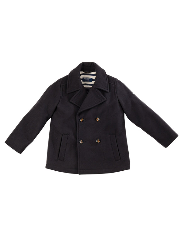 Saint James St Suliac Peacoat For Children NAVY