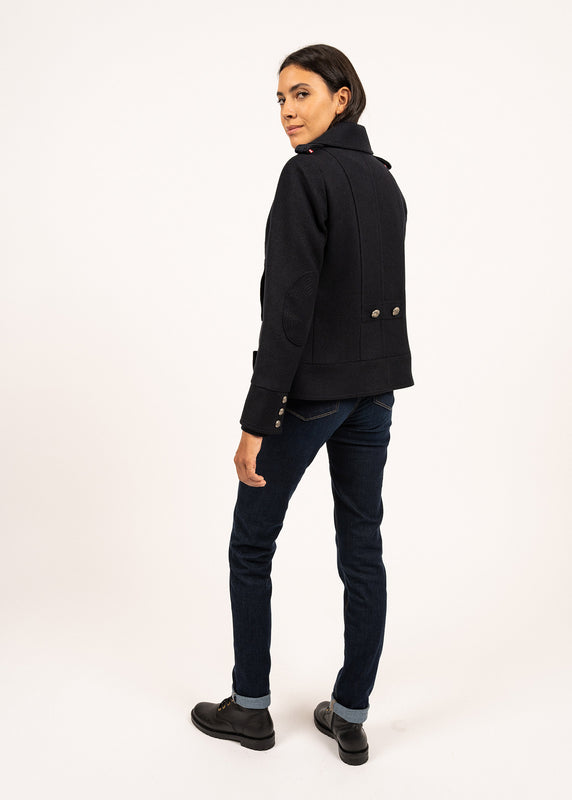 Saint James Ste Brigitte Peacoat NAVY