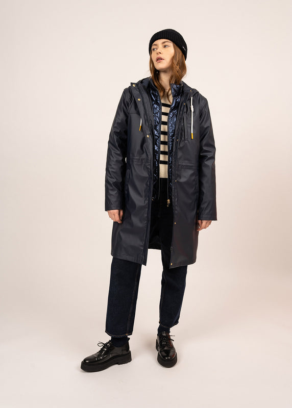 saint james Ste Valerie 3 in 1 parka AMIRAL