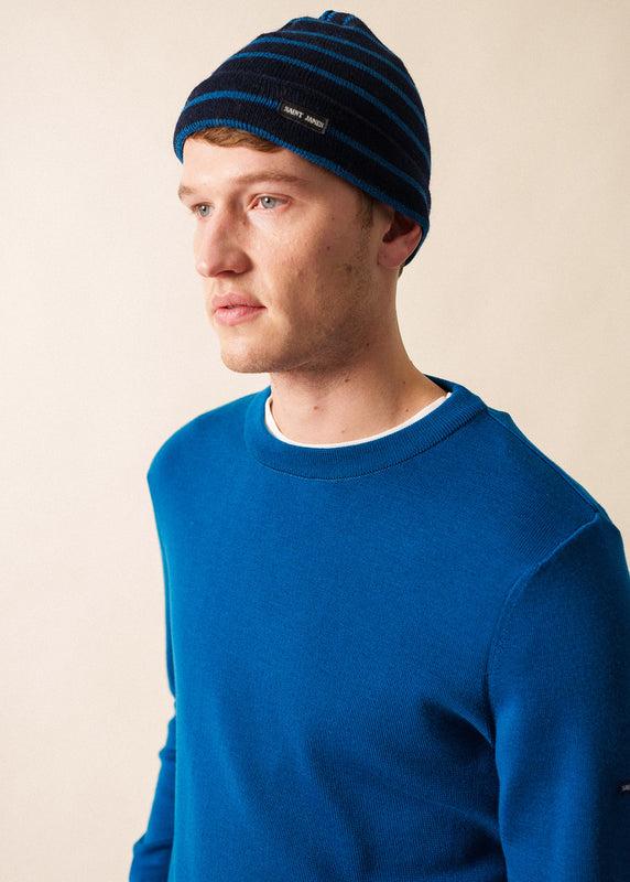 saint james Striped sailor hat MARINE/LAC